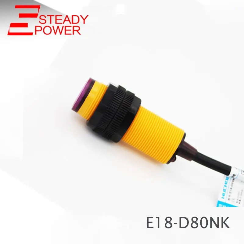 

5V Module E18-D80NK Infrared Obstacle Avoidance Robot Barrier Intelligent Vehicle Infrared Photoelectric Switch Diffuse Reflecti