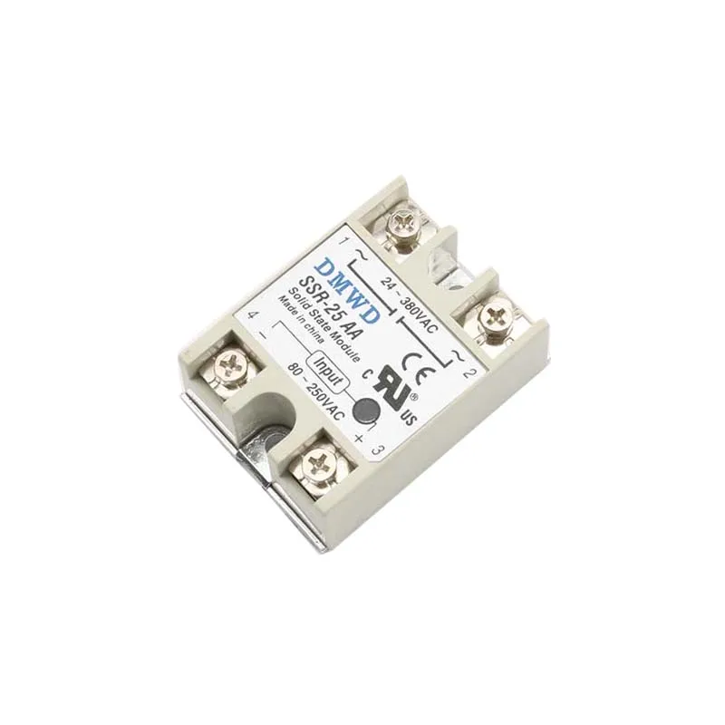 Твердотельные реле SSR 10AA 25AA 10A 25A 40A AC контроль 80 250VAC до 24 380VAC 40AA|Реле| |