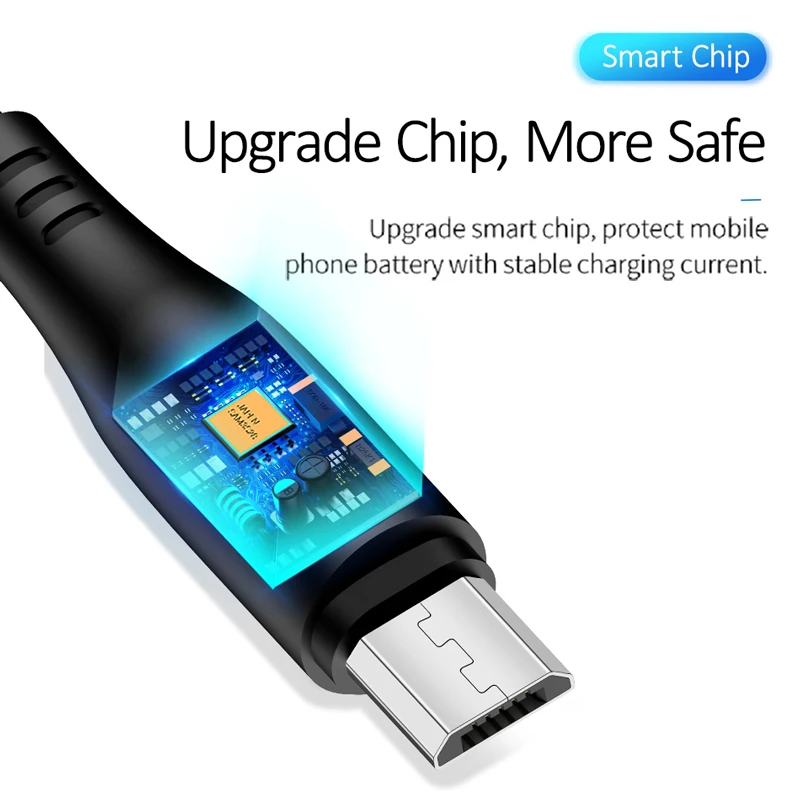 10PCS/Lot USAMS Micro USB Cable Fast Charging Sync Data Cable microusb Mobile Phone Cable for Samsung Xiaomi Round Data Cable 10PCS/Lot USAMS Micro USB Cable Fast Charging Sync Data Cable microusb Mobile Phone Cable for Samsung Xiaomi Round Data Cable