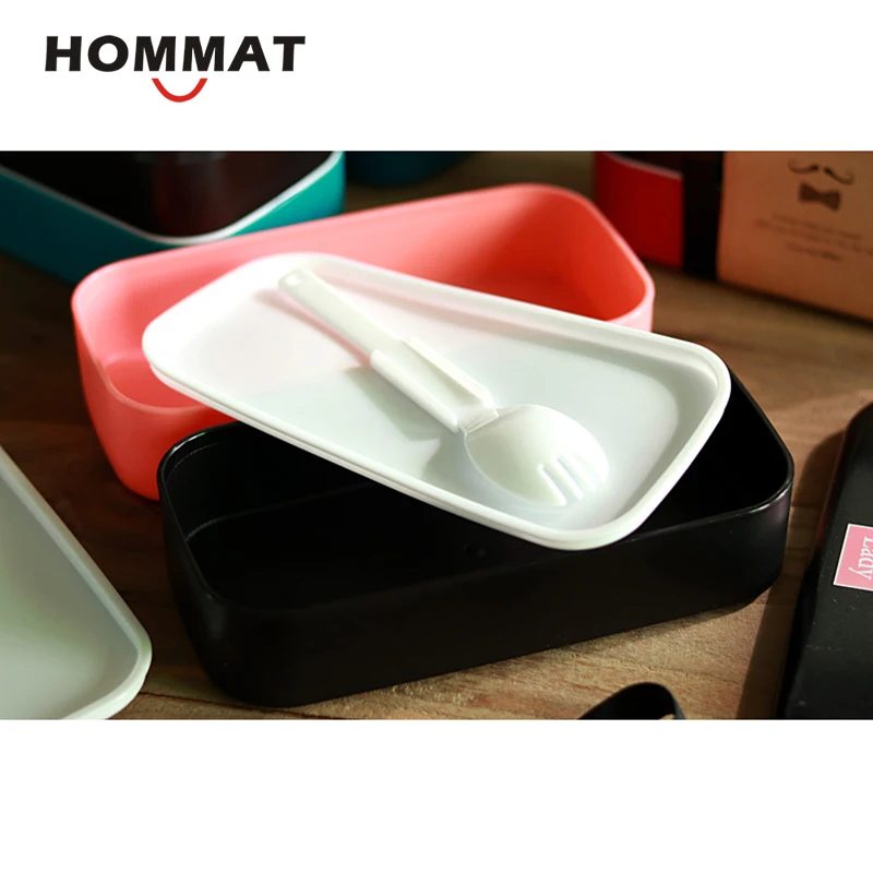 2 слой Бенто ланч бокс для детей Питание контейнера пищи посуда 1000ML|lunchbox for