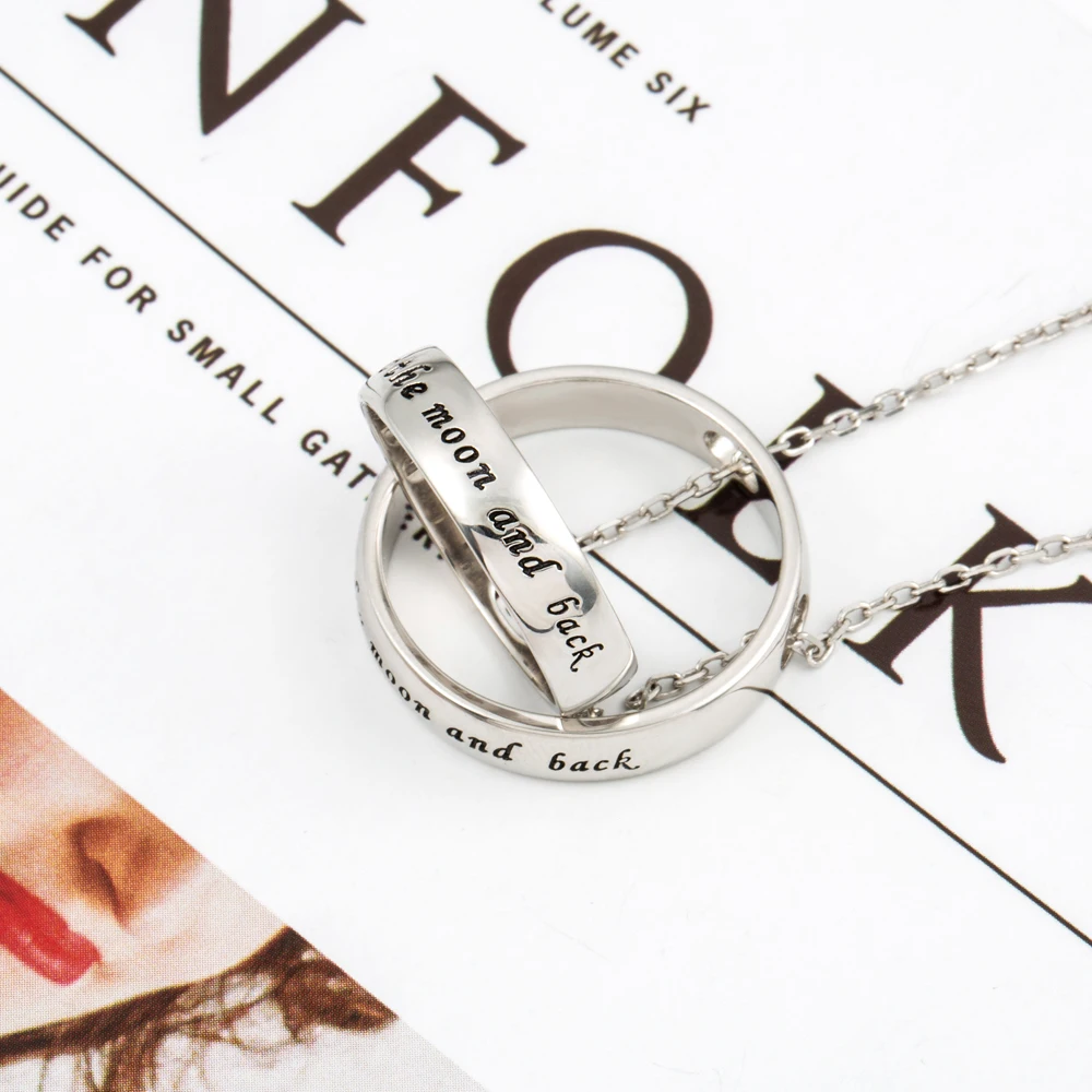 

Love Silver Pendant Necklace 925 Sterling-silver-jewelry for Women Pendant Chain Necklace Collar Collier Authentic Silver Access
