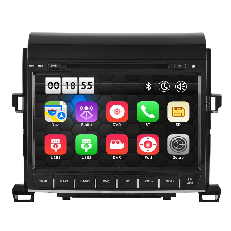 Free Shipping Two Din 9 Inch Car DVD Player For Toyota Alphard 2007 2013 font b