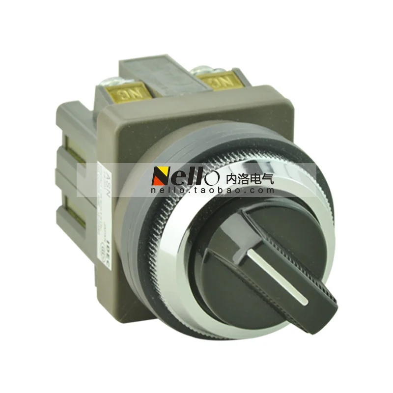 [Sa] オリジナル! 泉 idec 30 ミリメートルギアセレクタスイッチ ASN311 2 セルフロックノブノーマルオープン、ノーマルクローズ-5  ピース/ロット