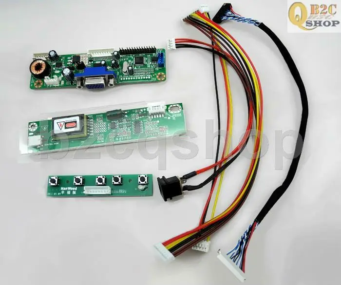 ЖК-плата контроллера DIY Kit VGA (RTD2270L) Инвертор драйвера LVDS-Turn LCD для 1600X900 M195RTN01.0