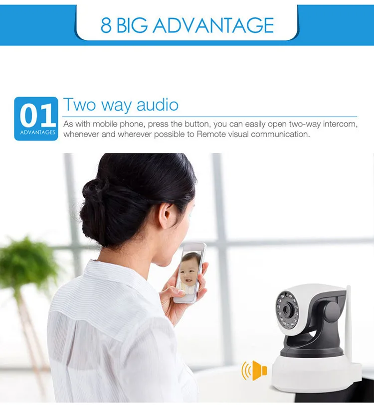 HD IP Smart Camera 960P WiFi Wireless IP Camara Video Night Vision Infrared IR-CUT 1.3MP Home PTZ IP Camera Yoosee