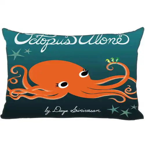 Лучшие наволочки на заказ Octopus_World_(1)@ спальня прямоугольная Наволочка на молнии(с одной стороны)@ 181205-05-01-27 - Цвет: Pillowcase