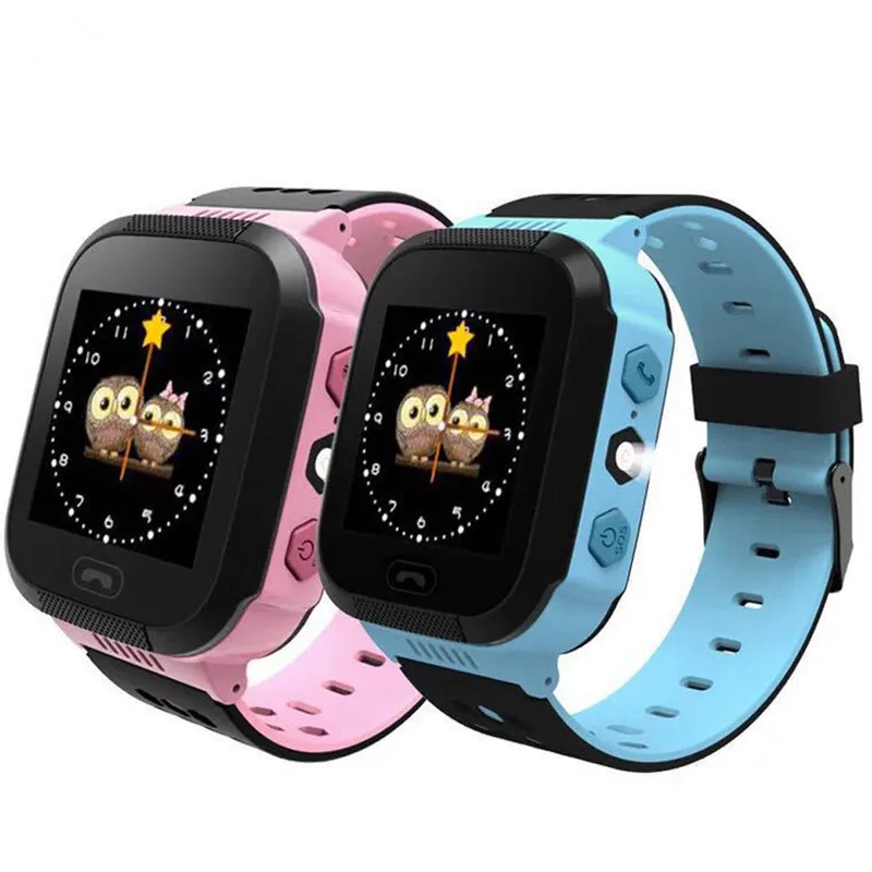 

Y21S Smart Bracelet With Camera Flashlight Touch Screen Smart Watch SOS Phone Call GPRS Tracker SIM Children Watch