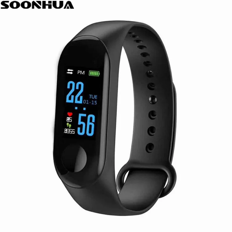 SOONHUA M30S умный Браслет IP67 водонепроницаемый монитор сердечного ритма кровяное давление кислородный монитор фитнес-трекер Браслет