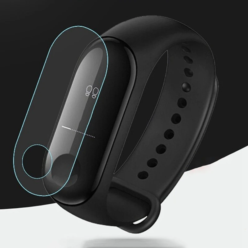 

2pcs Screen Protector Film For Xiaomi Mi Band 3 Smart Wristband Bracelet Xiomi Mi Band 3 Protective Films Not Tempered Glass