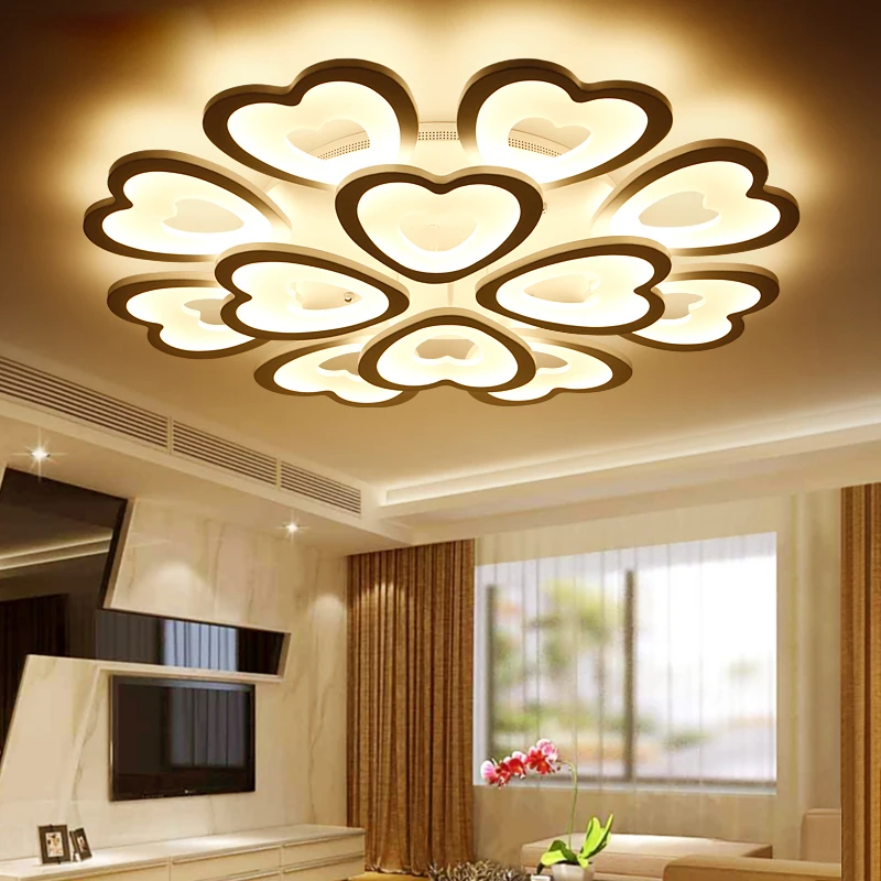 

modern led with remote control acrylic lights For Living Room Bedroom Home