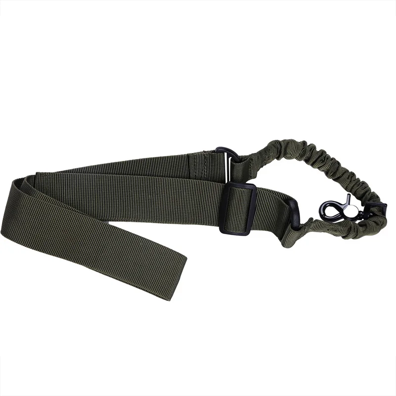 Rifle Sling SINAIRSOFT Tactical Quick Detach Sling Single Point Rifle Gun Strap Belt Rope Bungee AR Adjustable for Hunting Accessory