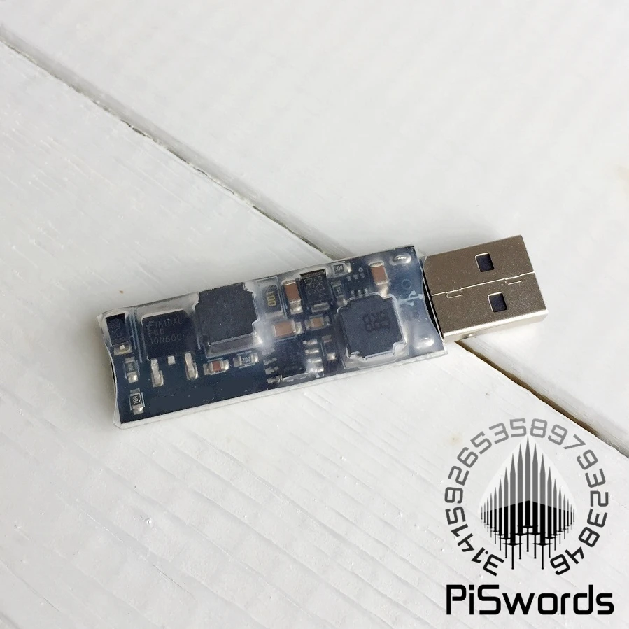 Piswords USBATTACK высоковольтный генератор импульсов база на USBKiller usb убийца переделать оборудование больше источника питания в адаптере