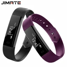 ID115 смарт-браслеты фитнес-трекер счетчик шагов Браслет Шагомер Bluetooth Smartband водонепроницаемый монитор сна наручные часы