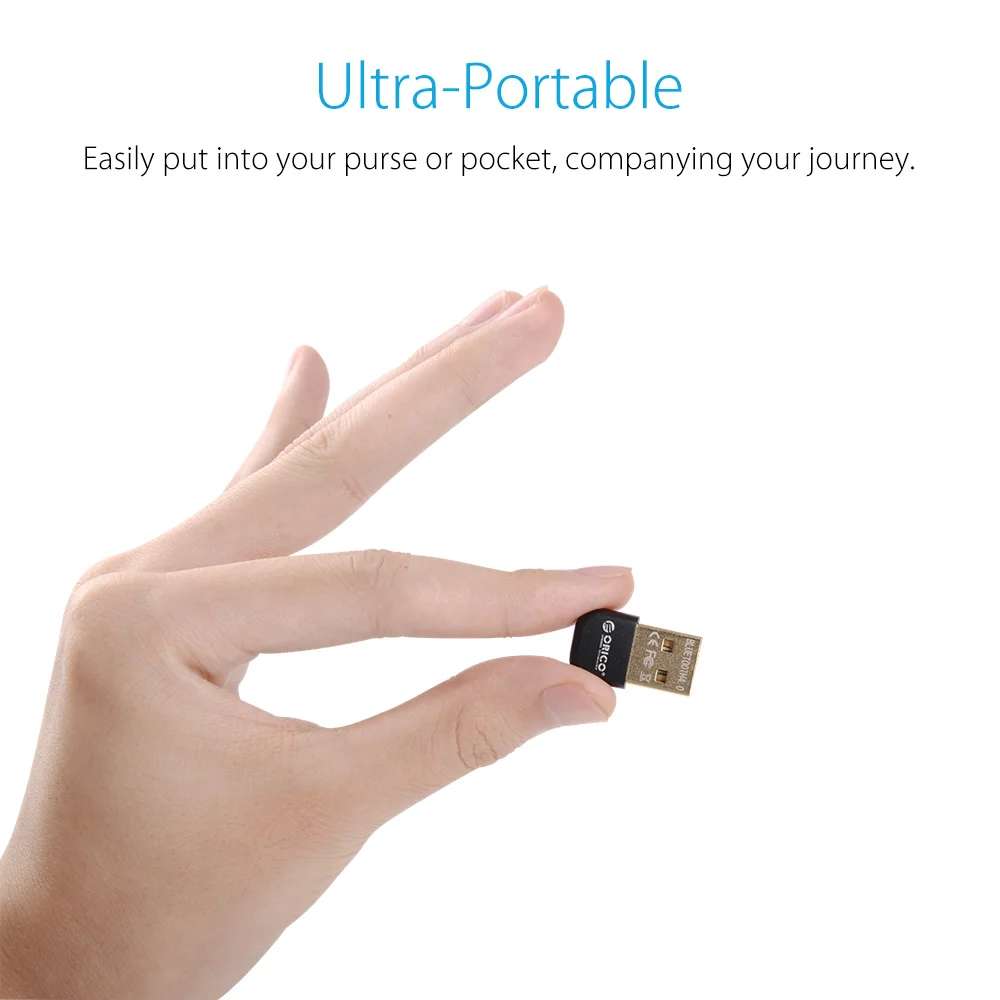 ORICO Mini Bluetooth 4 0 адаптер для ПК ноутбука передатчик музыкальный звуковой