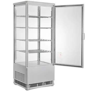 

Commercial Beverage LED Lighted Display Refrigerator Merchandiser 3.46cu. ft. 98L Capacity