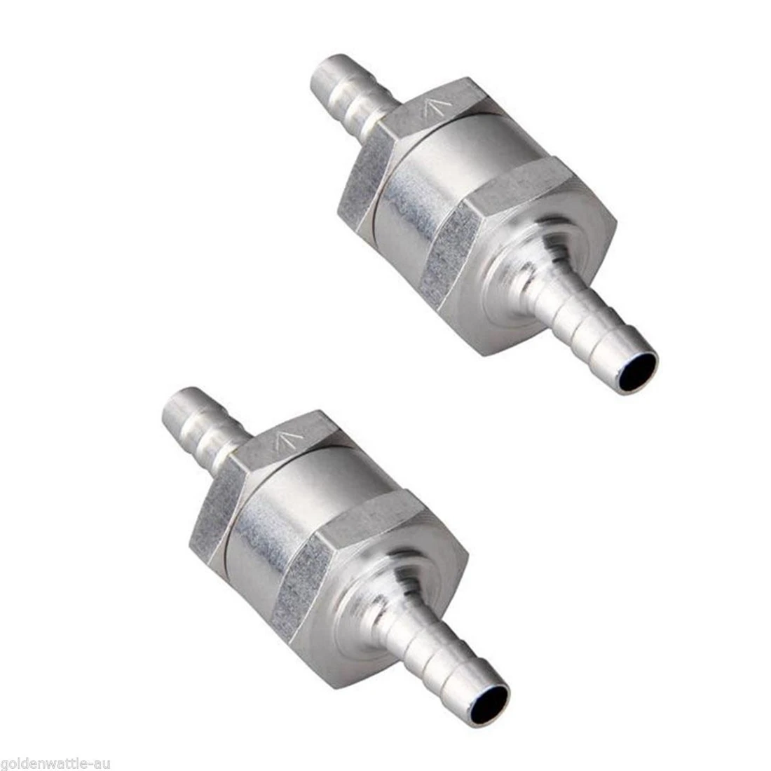 2Pcs 6MM Non-Return One Way 1//4 Inch Air Fuel Oil Check Valve Petrol Diesel Gas
