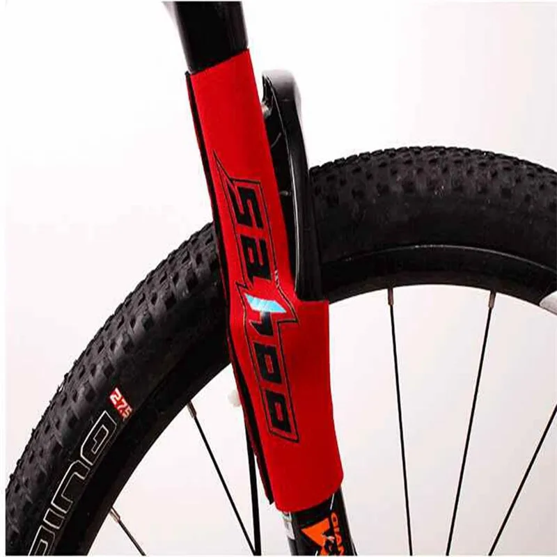 2Pcs/Pair Bicycle Frame Chain Protector Cycling Mountain Bike Stay Front Fork Protection Guard Protective Pad Wrap Cover