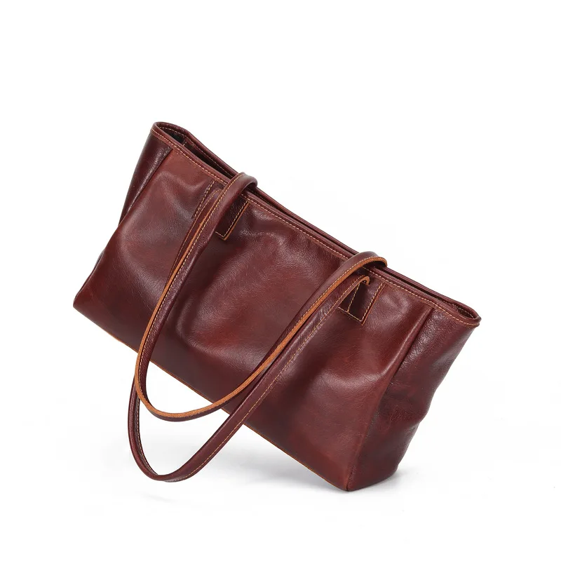 

Large Capacity Handbags Women Genuine Leather Big Totes Bag Female Shoulder Bag Simple Ladies Luxury Brand Bag 2019