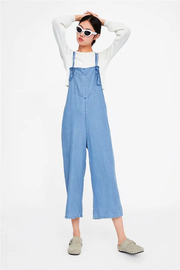 tencel denim jumpsuit