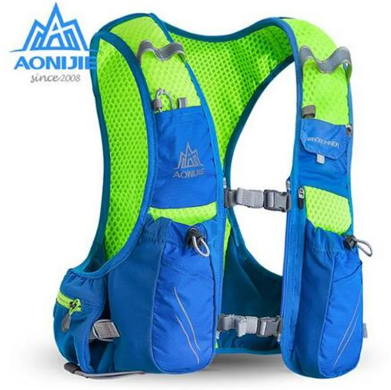 AONIJIE Outdoor Camping Hiking Bag Bicycle Cycling Bags Backpack Vest Professional Marathon Running Backpack 10L Men Women