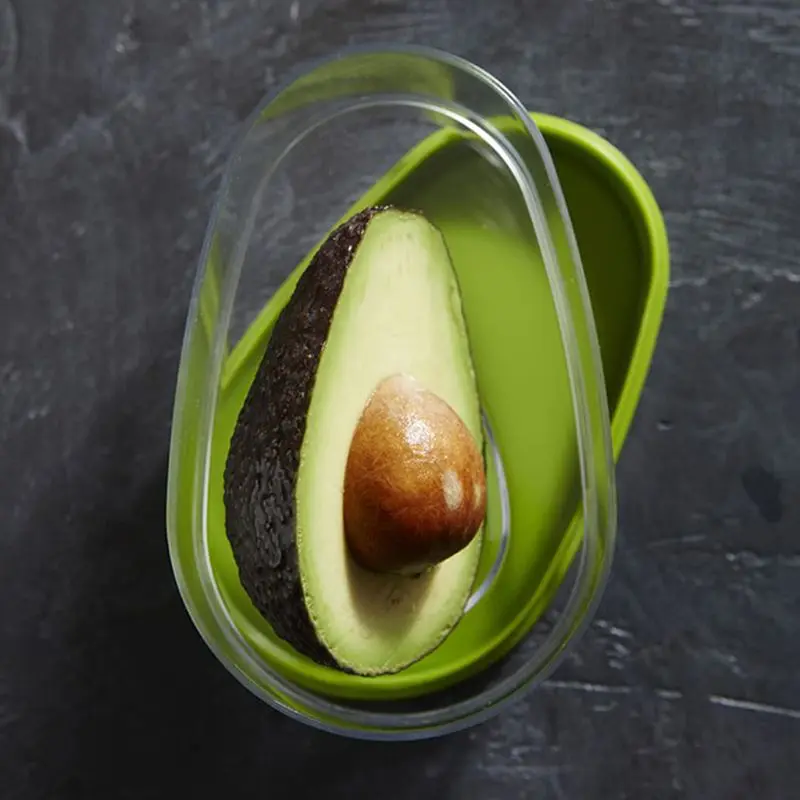 Kitchen Avocado Saver Food Crisper Storage Box Fruit Vegetable Container Keep Fresh Kitchen Accessories