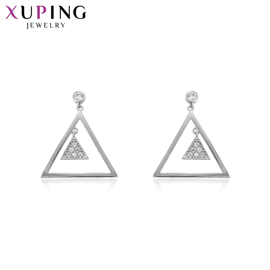 

11.11 Xuping Elegant Sweet Triangular Earrings Eardrops Charm Style New Design for Women Jewelry Christma Gift S82,4-95378