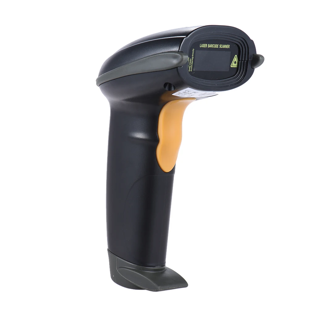 High Speed Handheld LED Light Wired 1D 2D QR Barcode Scanner Portable