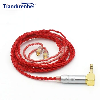 

MMCX Cable for Shure SE215 SE425 SE535 SE846 UE900 Replacement Cable Cord Single Crystal Copper Earphone Cables for Android IOS