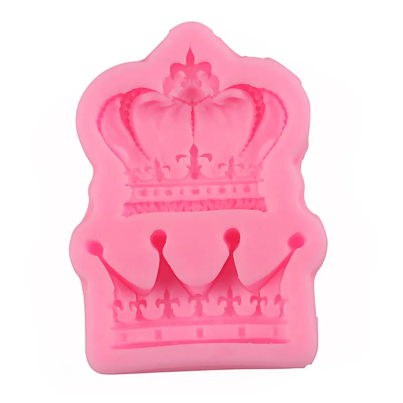 Нетоксичные аксессуары для выпечки Кухонные гаджеты форма короны принцессы силиконовая форма для торта 1 шт. Шоколад Мыло Форма для украшения торта
