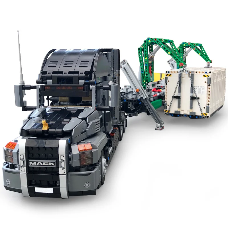 

20076 2906PCS Technic Series The Mack Big Truck Sets Compatible With 42078 Building Blocks Bricks Educational Kid's Toys