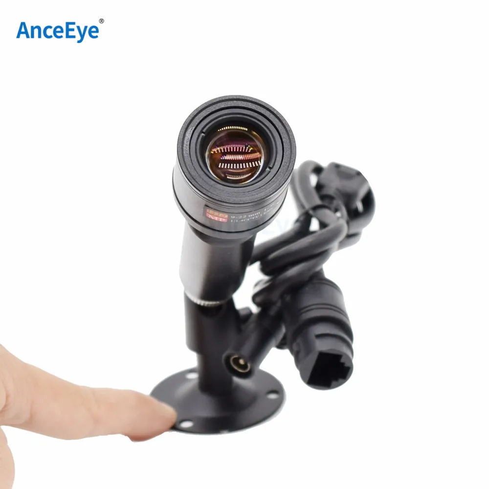 AnceEye мини камера с ручным зумом и объективом 9 22 мм 1080p Onvif P2P HDminicam увеличением веб