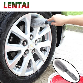 

LENTAI 1PC Auto Car Cleaning Hub Brushes For VW Polo Jetta Toyota Corolla Mercedes Benz W203 W204 Saab Renault Dacia Duster