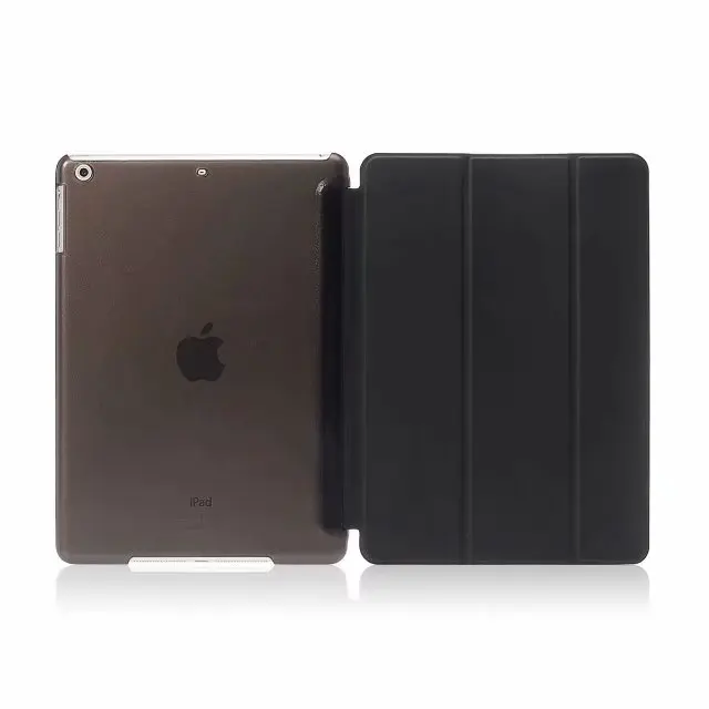 Магнитный чехол для планшета для ipad air 1 модель A1474 A1475 A1476 PU ультра тонкий смарт-чехол для ipad air 1 - Цвет: Черный