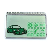 Tela lcd dxl 3000, para pandora dxl3000 lcd controle remoto chaveiro corrente/dois sentidos sistema de alarme do carro dxl 3000