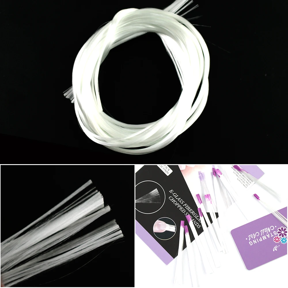 

Nail Extension Form Fiber nails Acrylic Tips Fiberglass For Nails Silk Building Extension Manicure Tool