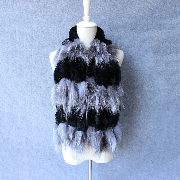  Fox Fur carf Real rex rabbit Fur  (1)