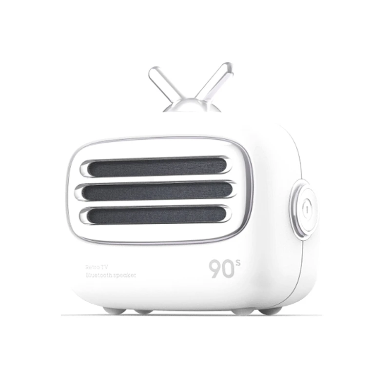 Bluetooth колонка в ретро стиле винтажный мини bluetooth-динамик Ностальгический тяжелый бас 3D стерео объемный Hifi звуковые эффекты TF USB AUX