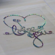 HOHOFILM Crystal Silver 50 см X 200 см голографическая теплопередача виниловая железная футболка PU Одежда из текстиля пресс-пленка 20 ''x 78,74''