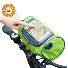 BONAMIE Полезная Водонепроницаемая дорожная сумка для верховой езды, сумка для сенсорного экрана, чехол, сумка для телефона, портативная многофункциональная поясная сумка, красный, зеленый, синий