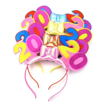 

LED Blinking Headband Hair Band Flash Supplies Decor Festival Props Headwear Light Luminous Party 2020 New Year Eve