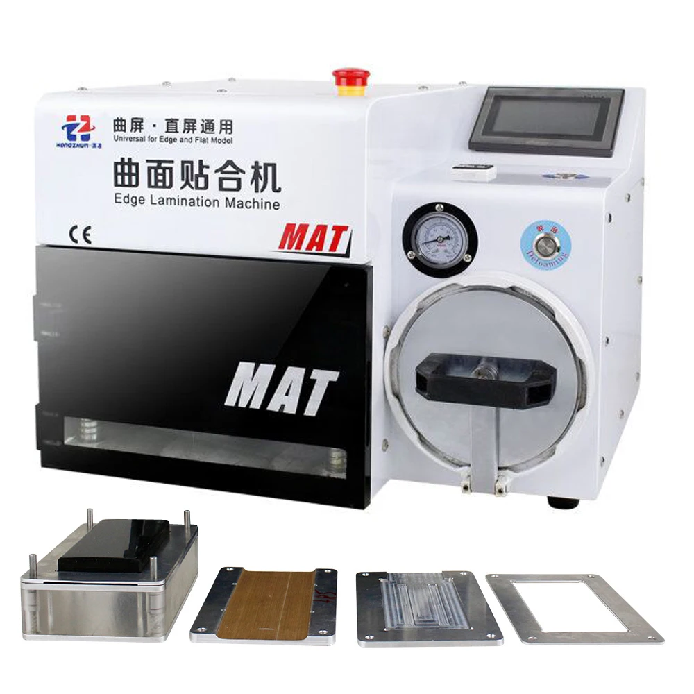 

Debubble Machine Vacuum Press Smart Curved Plane Screen Edge Laminating Machine For Samsung Edge Curved Screen IPhone