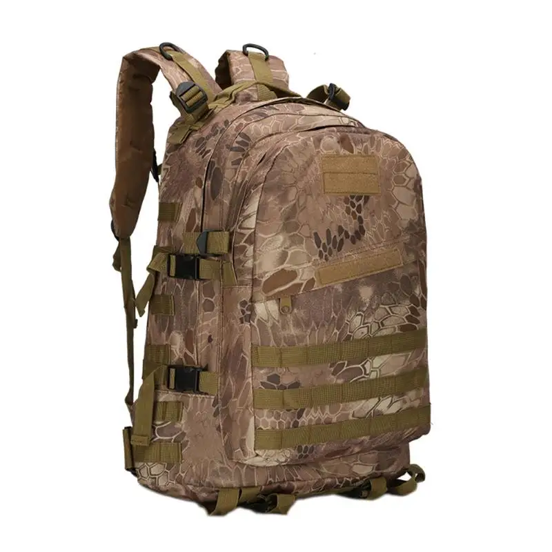 Outdoor Sports Bags Military 3D Tactical Backpack 40L Camouflage Oxford Waterproof Outdoor Camping Climbing Sports Backpacks