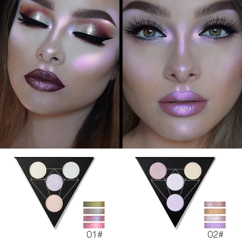 Shimmer Shine Powder Nude Eye Shadow High gloss Waterproof Eye Lip Face