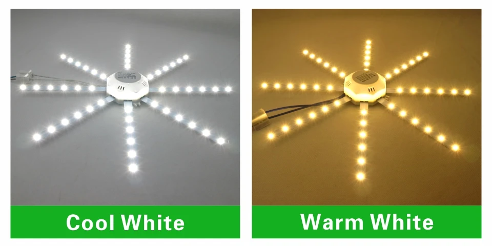 Светодиодная потолочная лампа Осьминог свет 12 Вт 16 Вт 20 Вт 24 Вт светодиодная световая доска 220 В 5730SMD энергосберегающая ожидаемая Светодиодная лампа холодный теплый белый