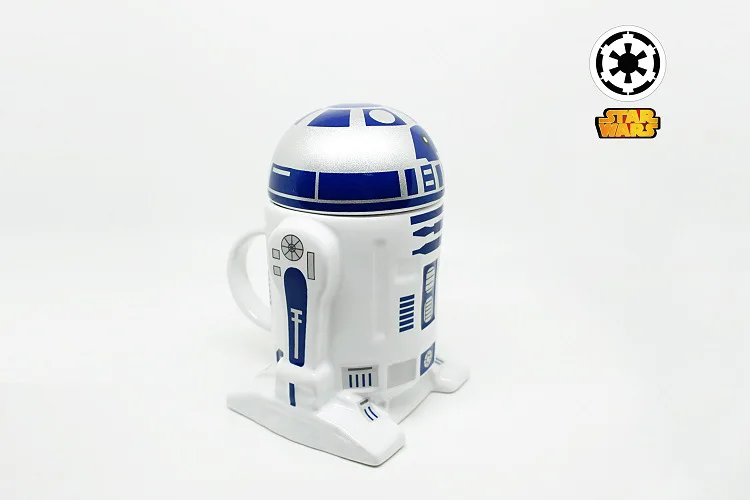 OUSSIRRO, креативная, Звездные войны, 3D, R2-D2, робот, мультфильм, керамическая кружка, кофейная чашка, фарфоровая, чайная чашка, стакан для детей, подарки для друзей