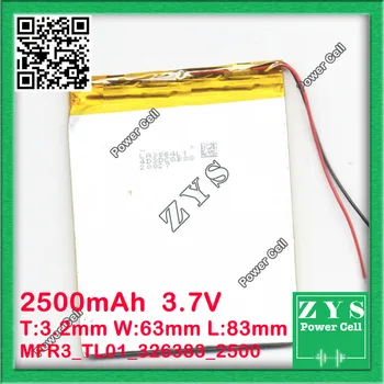 

The New Battery 2500mAH Li-ion Tablet pc battery For 7,8,9 inch tablet PC ICOO 3.7V Polymer lithiumion Battery With High Quality