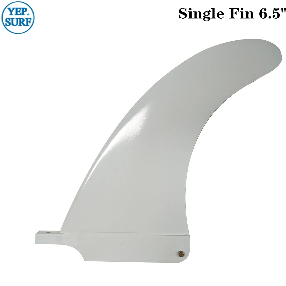 

Surf Long Board Surf Fin 6.5" Length Center Fins White color Fin Surfboard Fin