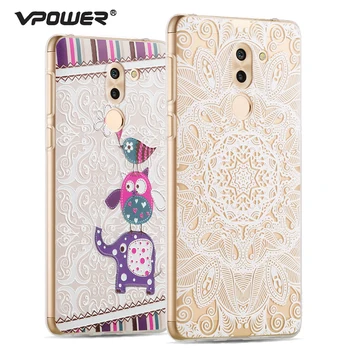 

For Huawei Honor 6x case 3D Relief Soft phone Cases Back Cover High Quality Cartoon Protector Case Honor 6X Mobile Phone Shell