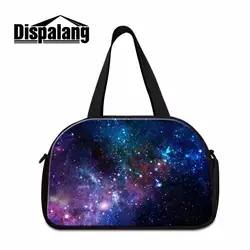 Dispalang звездное ночное небо 3D шаблон дорожная сумка для женщин мужской duffle Сумки с обувью карманом для мальчиков багажа Упаковка дорожные