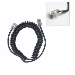 5 шт. OPC-1153 микрофонный кабель Шнур для Ic автомобилей Радио Динамик микрофон HM-98 HM-133 HM-133V HM-133S для IC-207H IC-2720H IC-E880 и т. д
